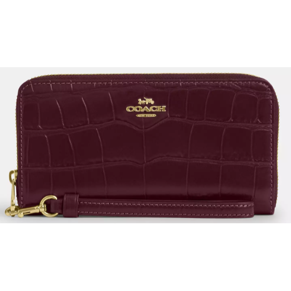 深酒紅色(鱷魚壓紋)