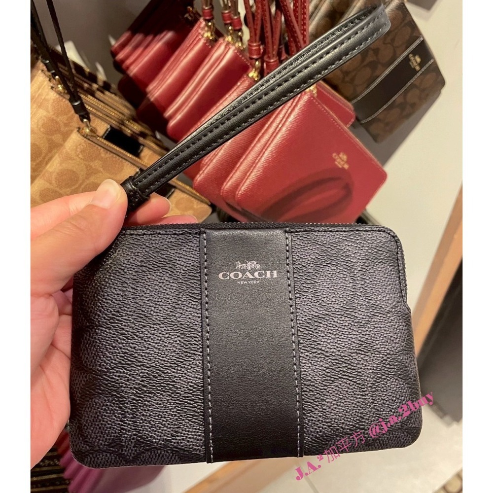 🍁J.A.²加平方 🇨🇦代購🍁Coach單層手拿包 ❗️現貨+預購‼️-細節圖6