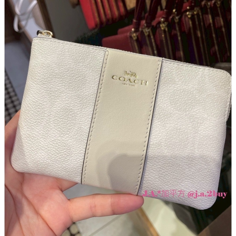 🍁J.A.²加平方 🇨🇦代購🍁Coach單層手拿包 ❗️現貨+預購‼️-細節圖4