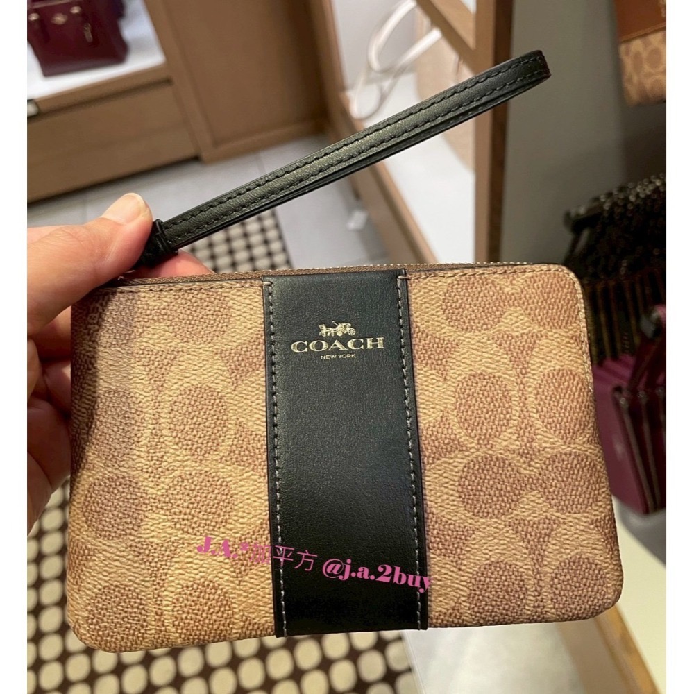 🍁J.A.²加平方 🇨🇦代購🍁Coach單層手拿包 ❗️現貨+預購‼️-細節圖7