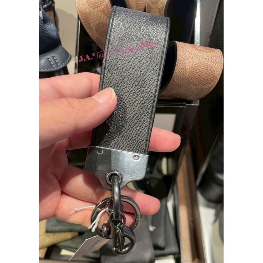 🍁J.A.²加平方🇨🇦代購🍁Coach 吊飾 鑰匙圈 掛飾 包包掛飾 行李吊牌 男生 女生❗️預購❗️-細節圖4