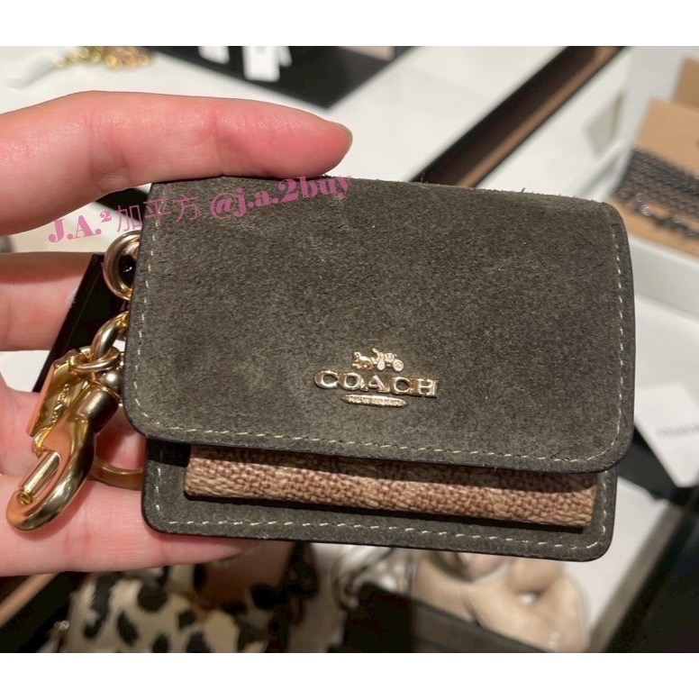 🍁J.A.²加平方🇨🇦代購🍁Coach 吊飾 鑰匙圈 掛飾 包包掛飾 行李吊牌 男生 女生❗️預購❗️-細節圖10