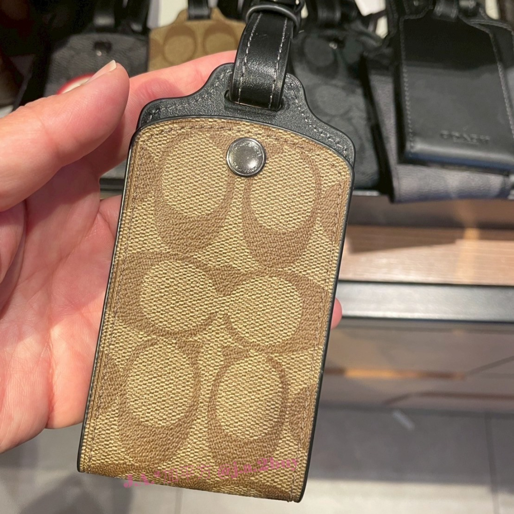 🍁J.A.²加平方🇨🇦代購🍁Coach 行李吊牌 行李牌❗️預購❗️-細節圖2