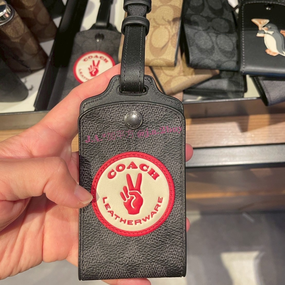 🍁J.A.²加平方🇨🇦代購🍁Coach 行李吊牌 行李牌❗️預購❗️-細節圖4