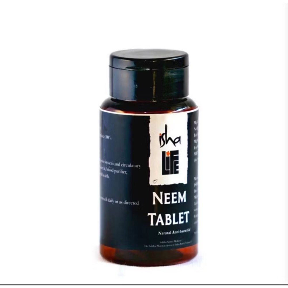 🇮🇳ISHALIFE🇮🇳阿育吠陀草本🌿「印楝（苦楝）錠劑 60錠」Neem Tablets (60pcs).-細節圖2