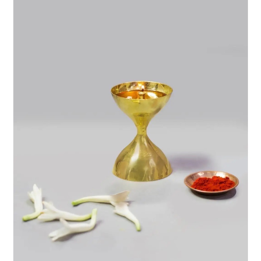 Pooja儀式/火典🇮🇳印度原裝「傳統照明式銅油燈」「儀式供水用Kalash Lota銅杯」「✨儀式用/多用途黃銅銅-細節圖10