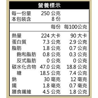好市多商品分購-福記 紅豆紫米粥 250公克 *1包入-效期2024-細節圖2