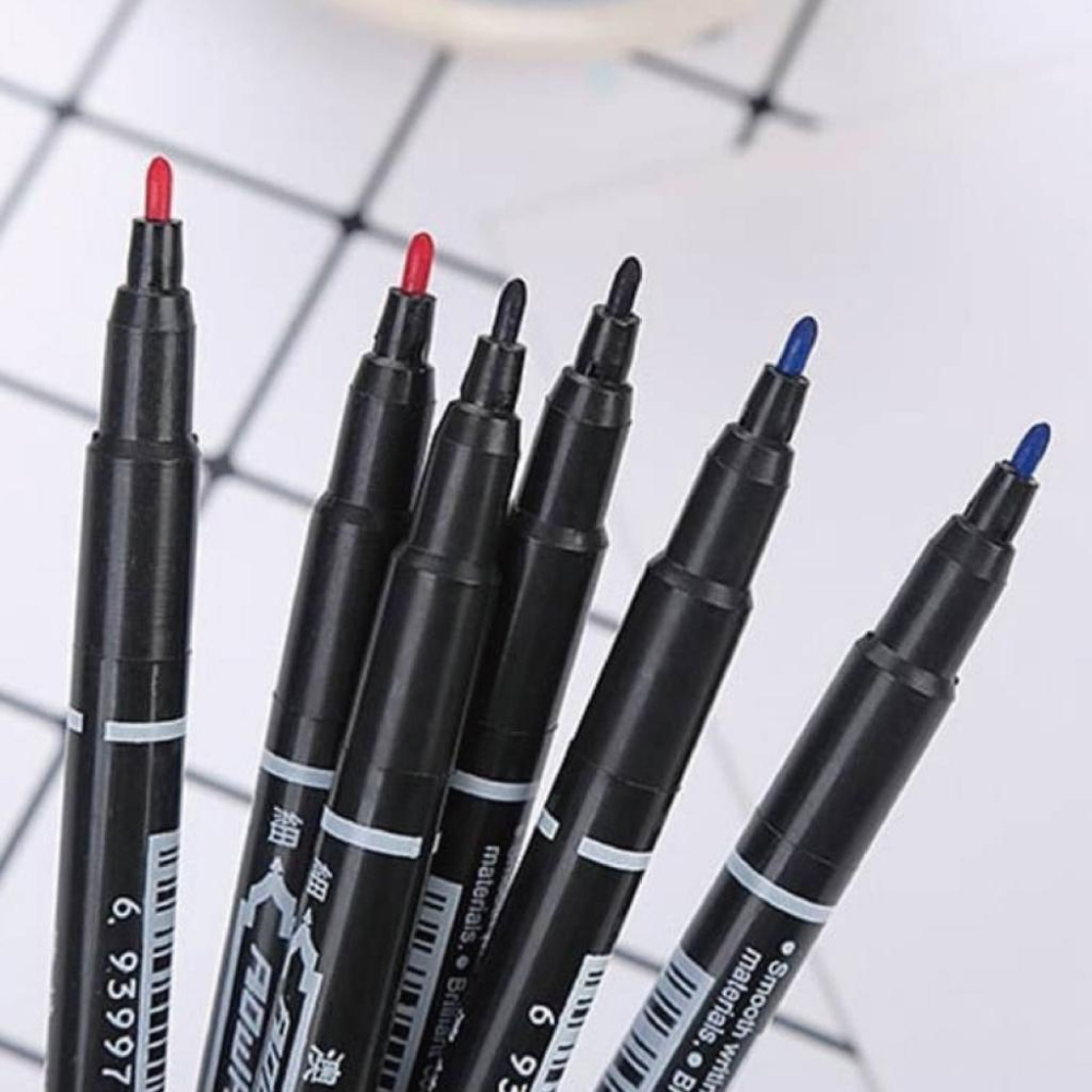 日宣小舖-水性小雙頭奇異記號筆 10入裝-細節圖5