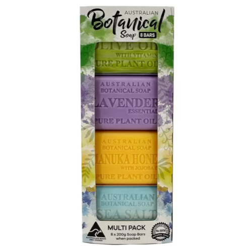 好市多代購-特價-AUSTRALIAN BOTANICAL SOAP 澳洲製植物精油香皂 8入