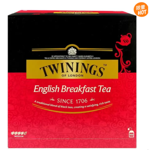 特價-Twinings 早餐茶 2公克 X 100包