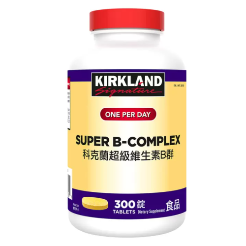 好市多商品-特-Kirkland Signature 科克蘭 超級維生素B群 300錠