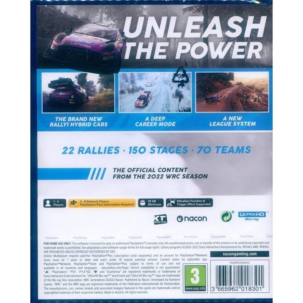 PS5 世界越野冠軍賽 世代 中文歐版 WRC Generations【一起玩】-細節圖3
