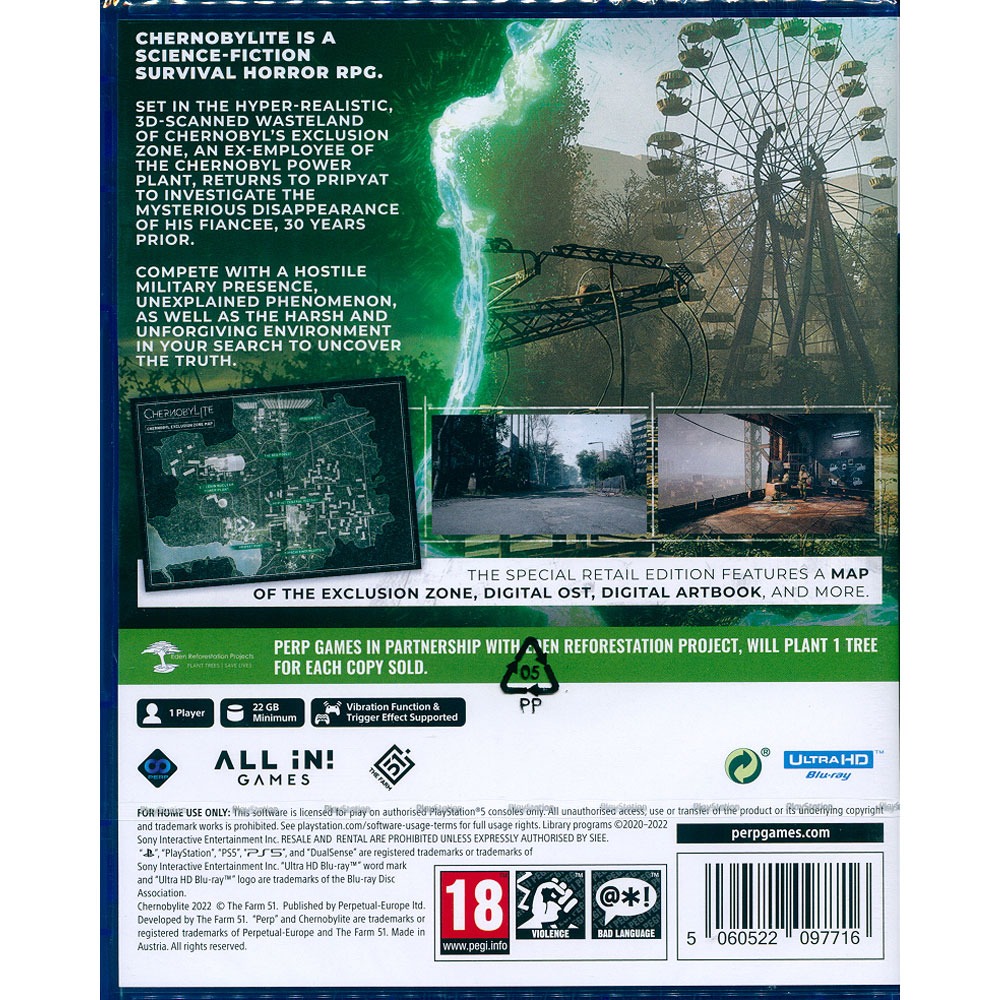 【一起玩】PS5 車諾比人 中英日文歐版 Chernobylite 切爾諾貝利-細節圖3