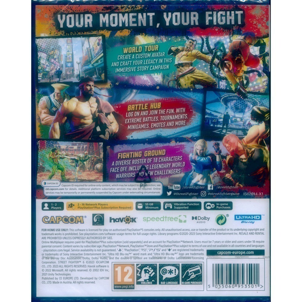 【一起玩】PS5 快打旋風6 中文版 STREET FIGHTER 6-細節圖5