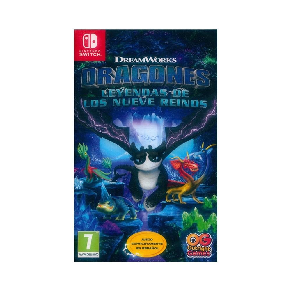 NS Switch 馴龍高手：龍國九境 中英日文歐版 DreamWorks Dragons: Legends 【一起玩】