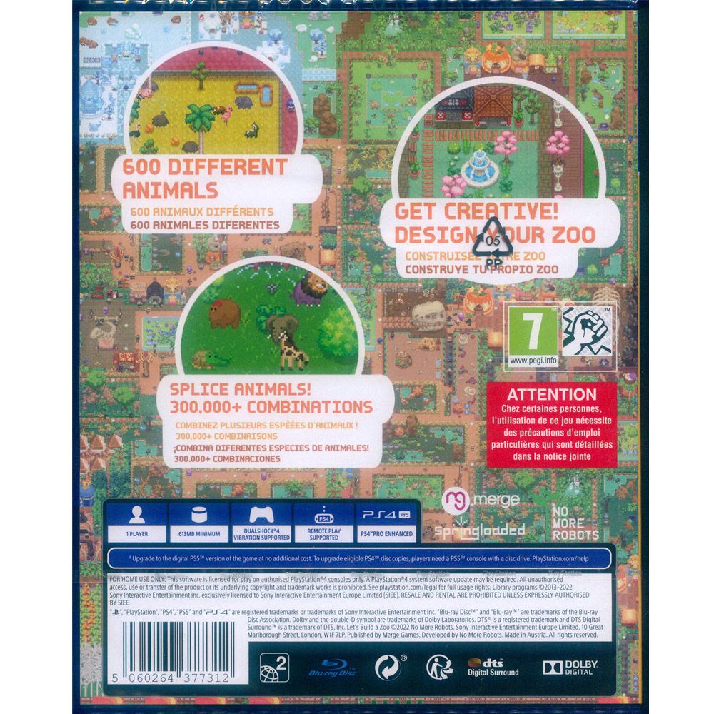 【一起玩】PS4 一起來蓋動物園 中英日文歐版 Let＇s Build a Zoo 可免費升級PS5版本-細節圖3