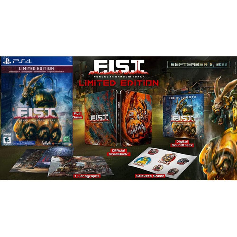 【一起玩】PS4 暗影火炬城 限量版 中英文美版 F.I.S.T Forged In Shadow 支援免費升級PS5-細節圖4