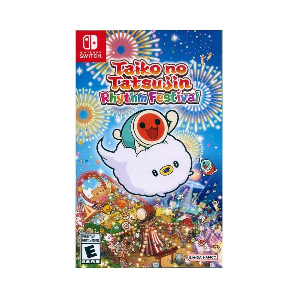 NS SWITCH  太鼓之達人 咚咚雷音祭 英文美版  Taiko no Tatsujin Rhythm 【一起玩】-細節圖2