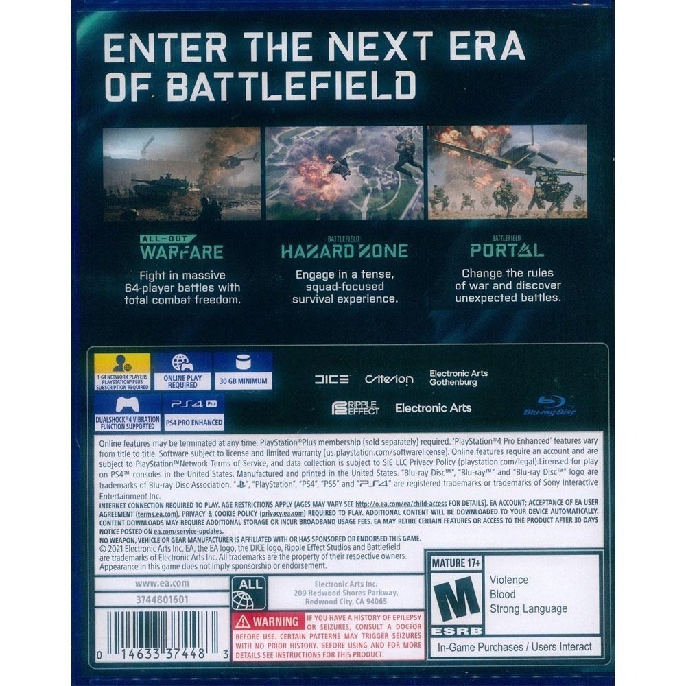 【一起玩】PS4 戰地風雲 2042 英文美版 Battlefield 2042-細節圖3