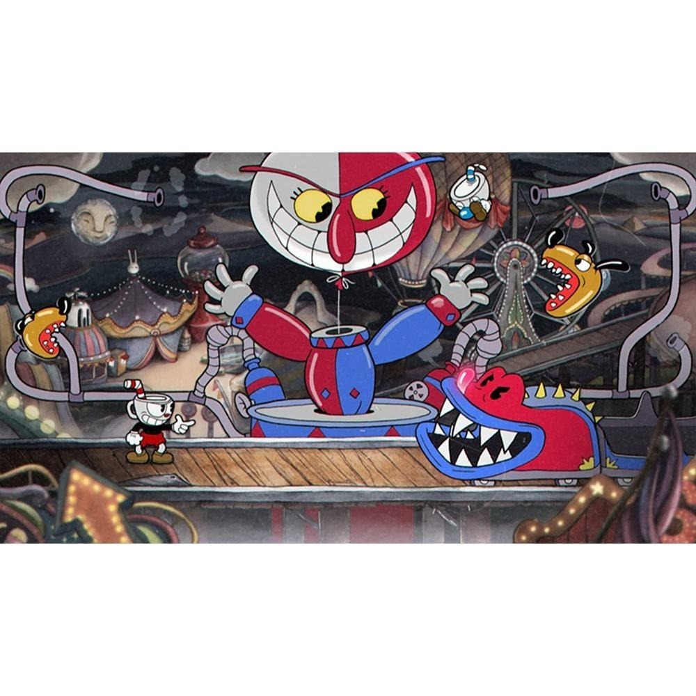 NS SWITCH 茶杯頭 中英日文美版 Cuphead 【一起玩】-細節圖7