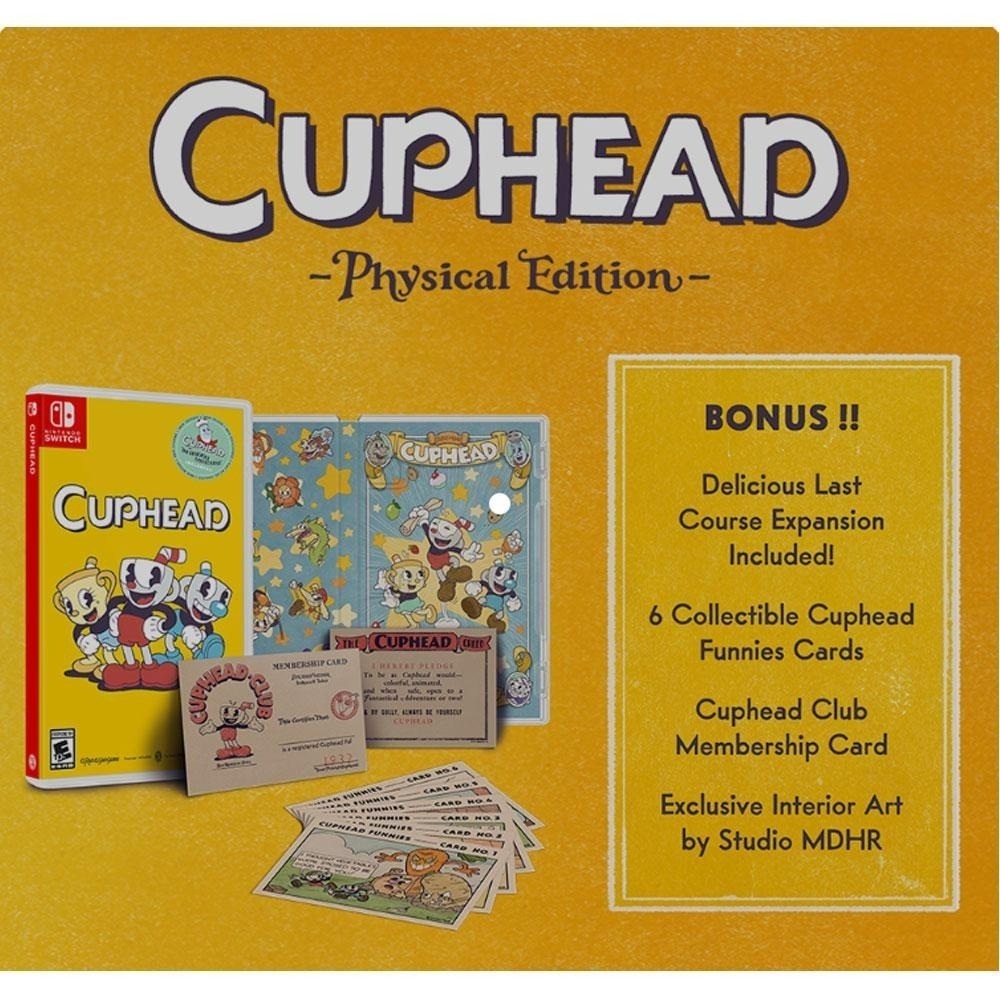 NS SWITCH 茶杯頭 中英日文美版 Cuphead 【一起玩】-細節圖4