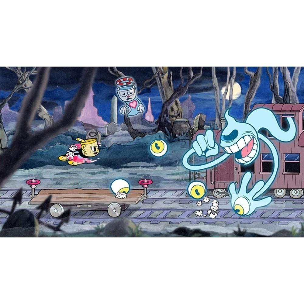 NS SWITCH 茶杯頭 中英日文美版 Cuphead 【一起玩】-細節圖6