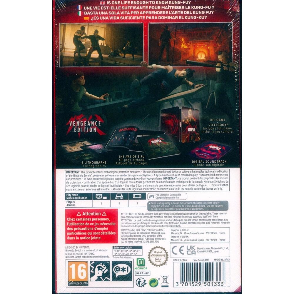 NS SWITCH 師父 復仇版 鐵盒版 中英日文歐版 Sifu Vengeance Edition【一起玩】-細節圖3