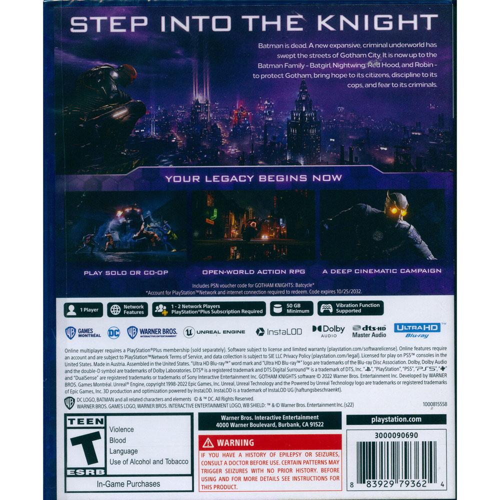 【一起玩】PS5 高譚騎士 中英日文美版 Gotham Knights 附特典-細節圖3