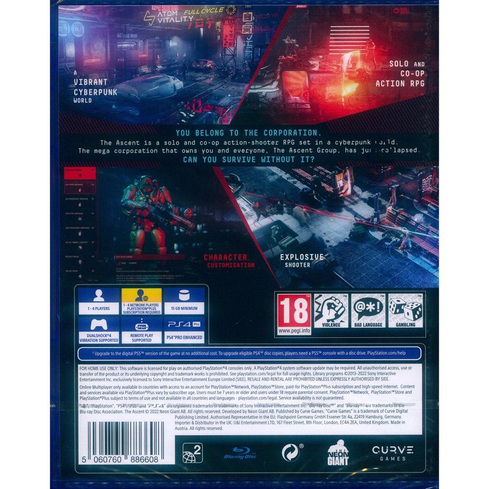 (一起玩)PS4 上行戰場 中英日文歐版 The Ascent 支援免費升級PS5-細節圖3