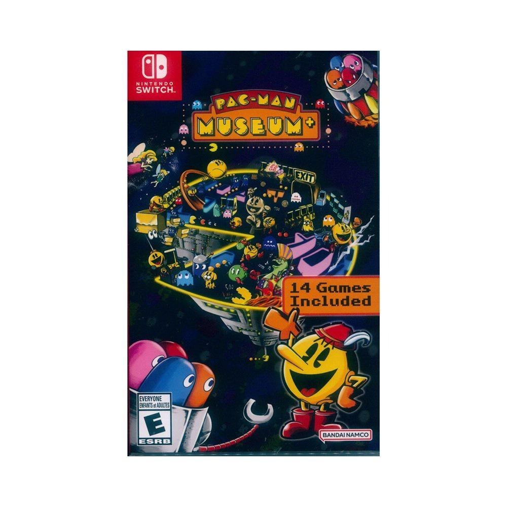 NS SWITCH 吃豆人 博物館 + 小精靈 中英日文美版 PAC-MAN MUSEUM + 【一起玩】-細節圖2