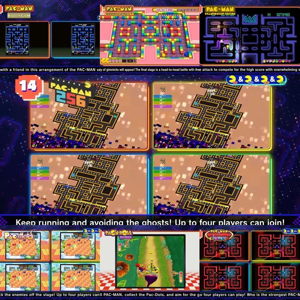 NS SWITCH 吃豆人 博物館 + 小精靈 中英日文美版 PAC-MAN MUSEUM + 【一起玩】-細節圖5
