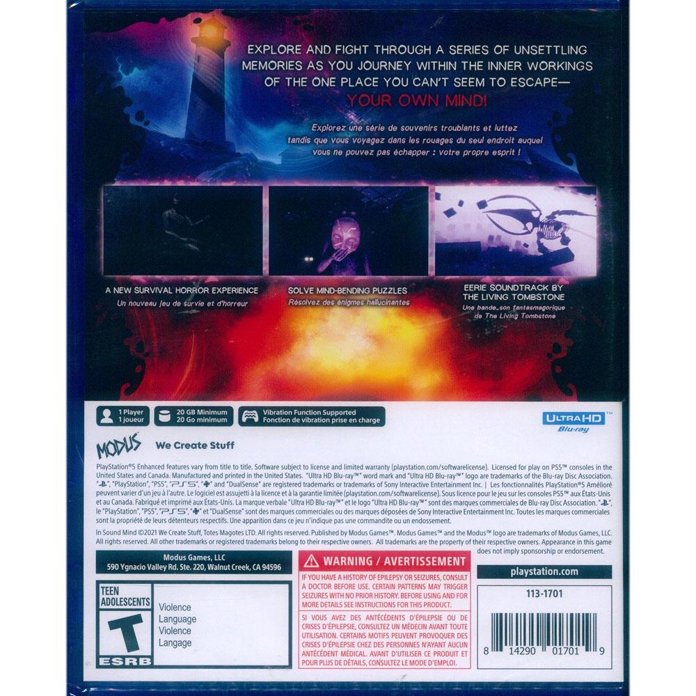 【一起玩】PS5 響靈冥思 腦內畸因 豪華版 中英日文美版 In Sound Mind - Deluxe Edition-細節圖3