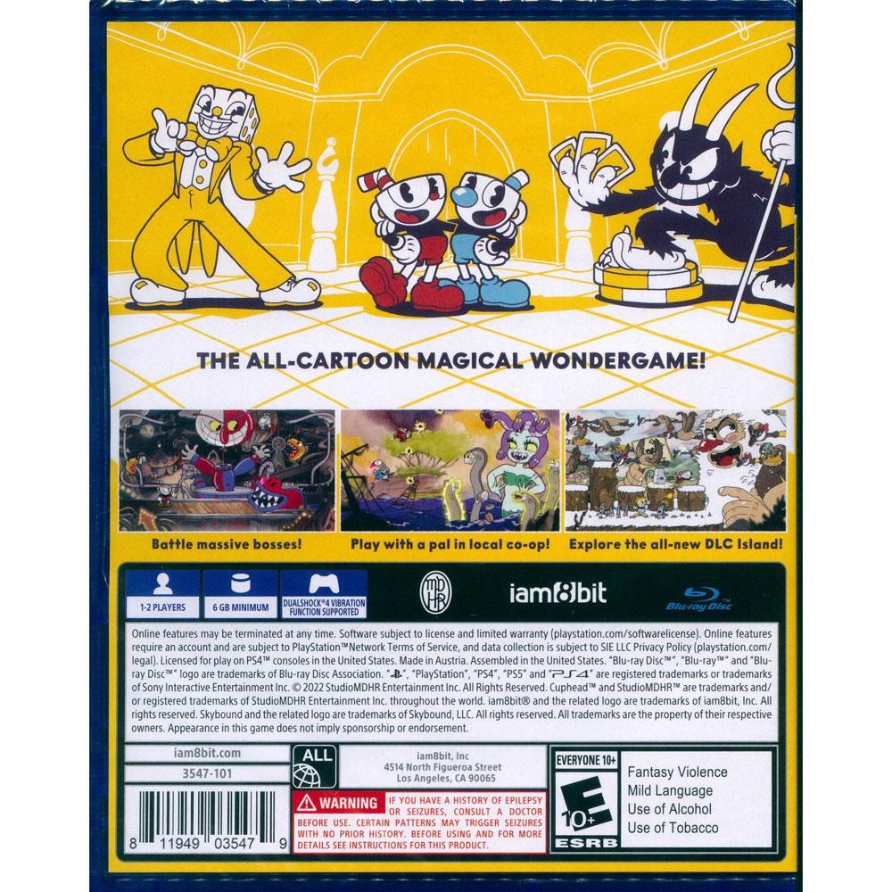 【一起玩】PS4 茶杯頭 中英日文美版 Cuphead-細節圖3