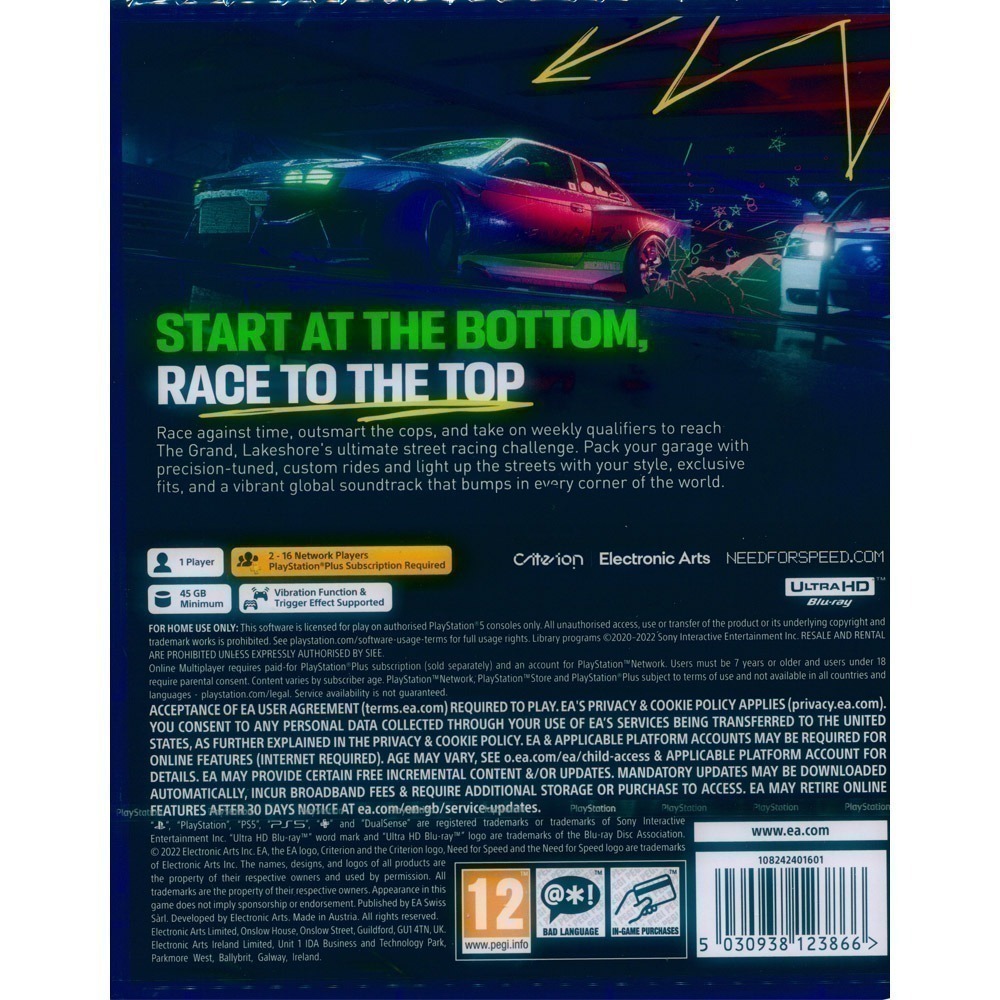 【一起玩】PS5 極速快感：桀驁不馴 中文版 Need For Speed - Unbound-細節圖7