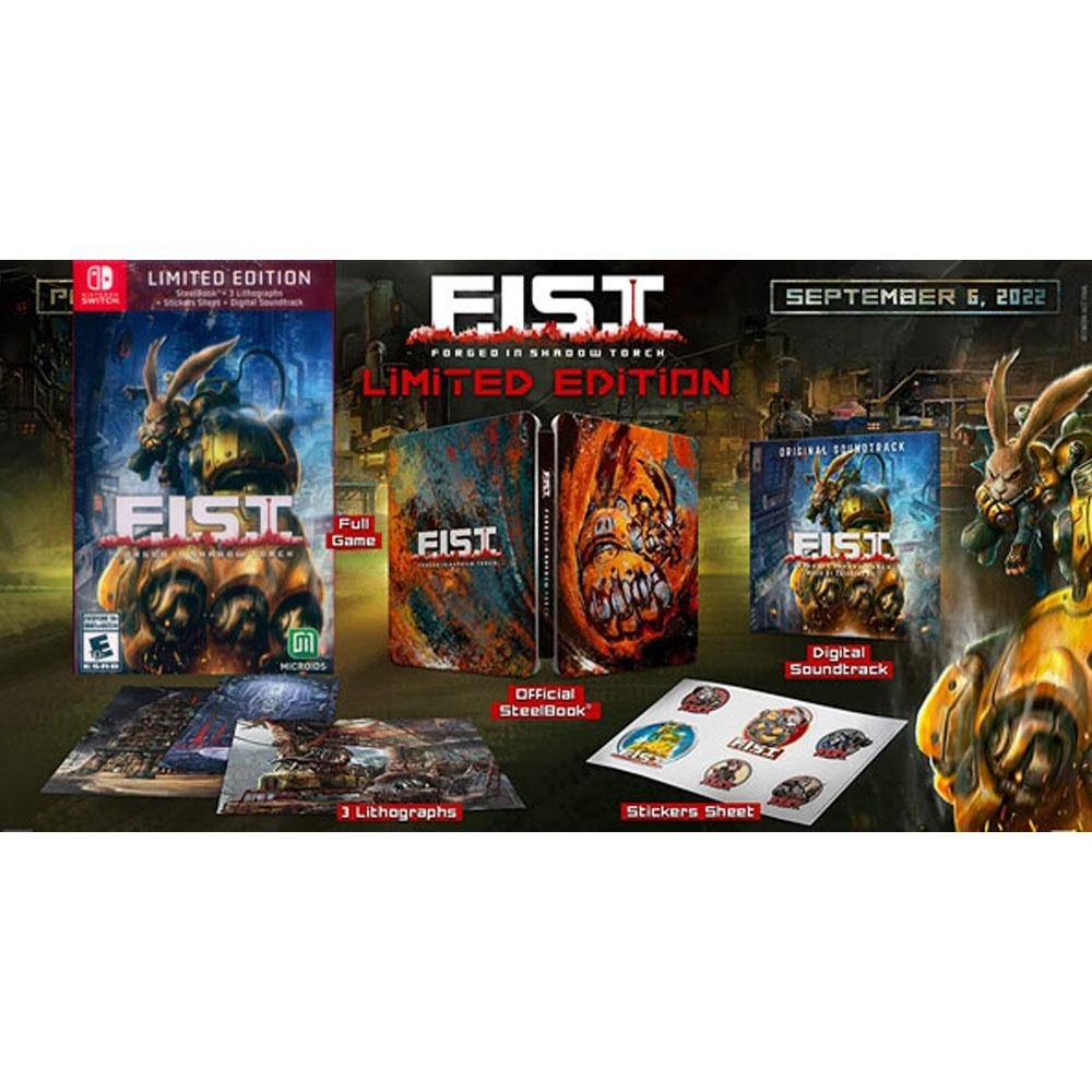 NS SWITCH 暗影火炬城 限量版 中英文美版 F.I.S.T: Forged In Shadow 【一起玩】-細節圖4