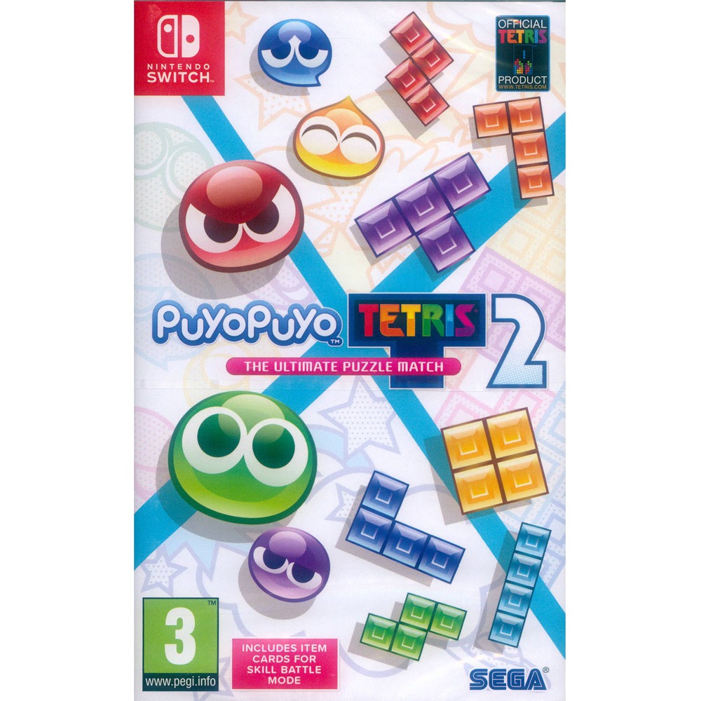 【一起玩】NS SWITCH 魔法氣泡特趣思俄羅斯方塊 2 英文版 Puyo Puyo Tetris 2-規格圖8