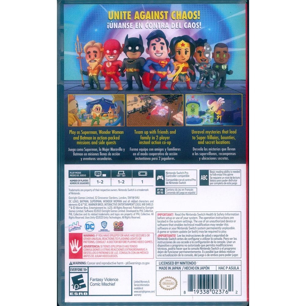 【一起玩】NS SWITCH DC 正義聯盟：宇宙混亂 英文美版 DC＇s Justice League: Cosmi-細節圖3
