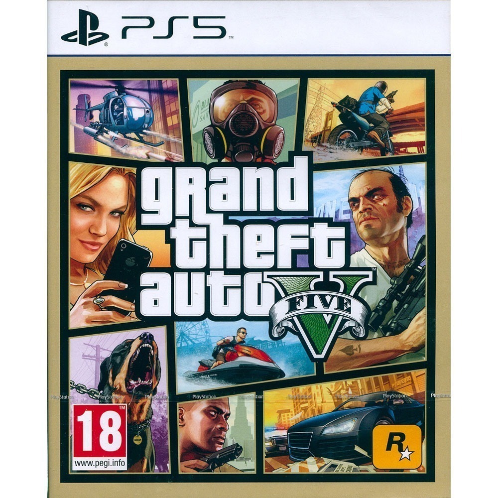 【一起玩】PS5 GTA5 俠盜獵車手5 中文版 grand theft auto V FIVE-規格圖2