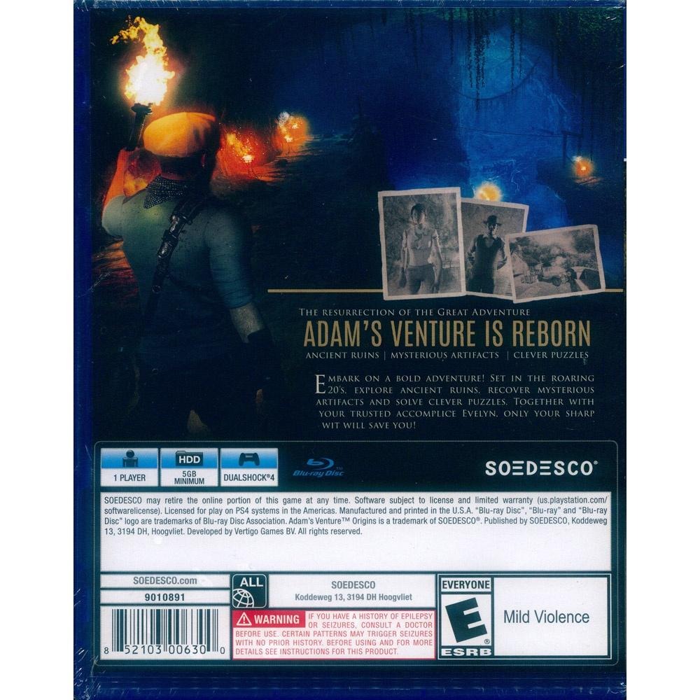 【一起玩】PS4 亞當的冒險：起源 中英日文美版 Adams Venture: Origins-細節圖3