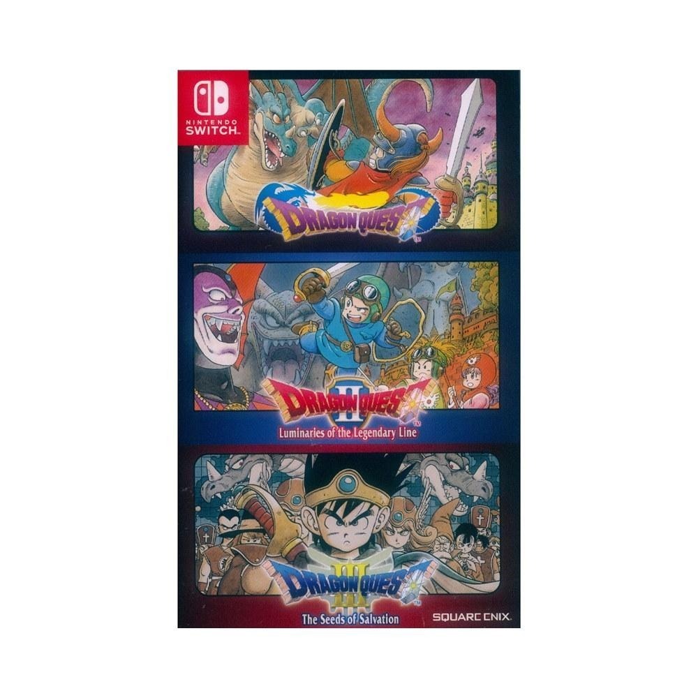 【一起玩】NS Switch 勇者鬥惡龍 1+2+3 合輯 中英文亞版 Dragon Quest Trilogy DQ-細節圖2