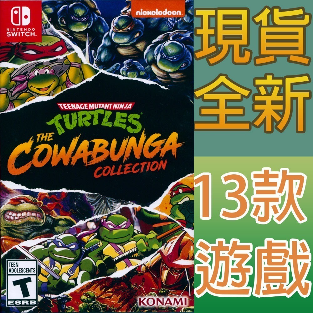 【一起玩】NS Switch 忍者龜 卡瓦邦加合輯 英文版 TMNT: Cowabunga Collection-細節圖4