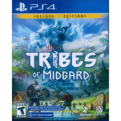 【一起玩】PS4 米德加德部落 豪華版 中英文美版 Tribes of Midgard 可升PS5版本