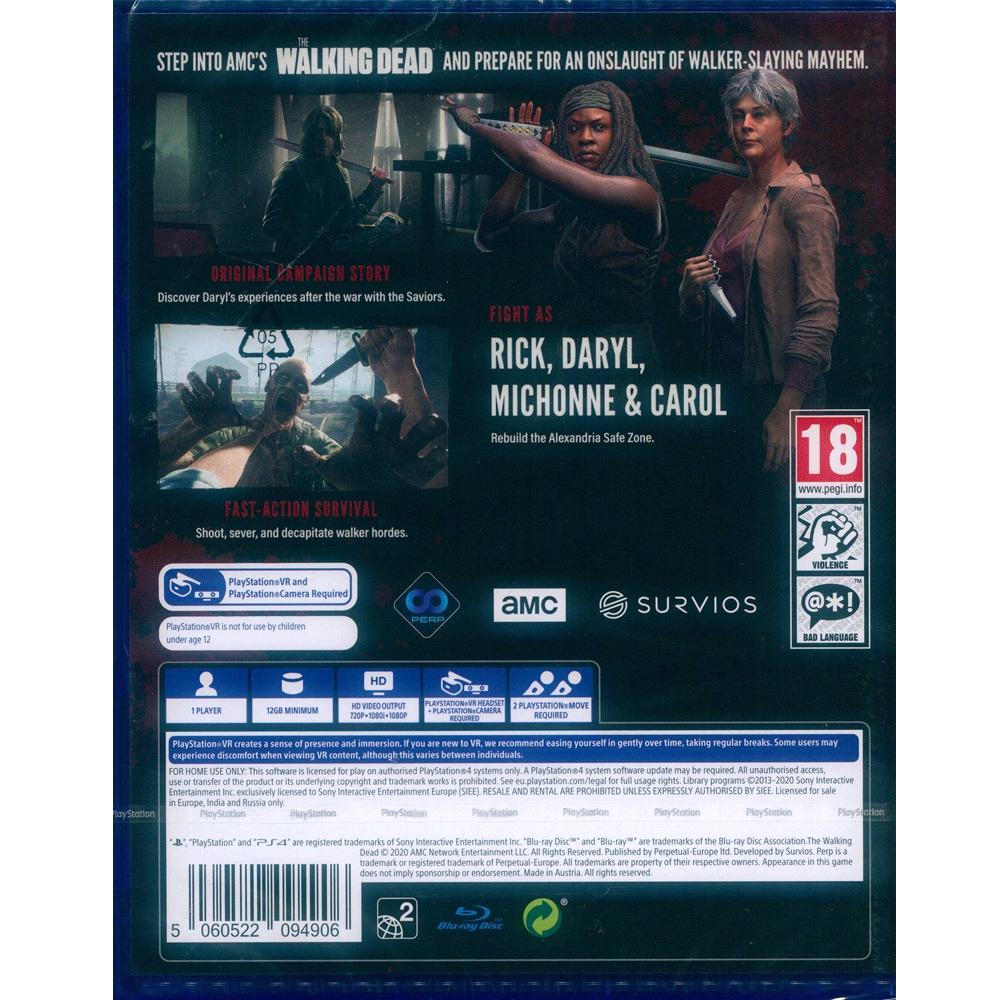 PS4 VR 陰屍路：猛烈攻勢 英文歐版 Walking Dead Onslaught (一起玩)-細節圖3