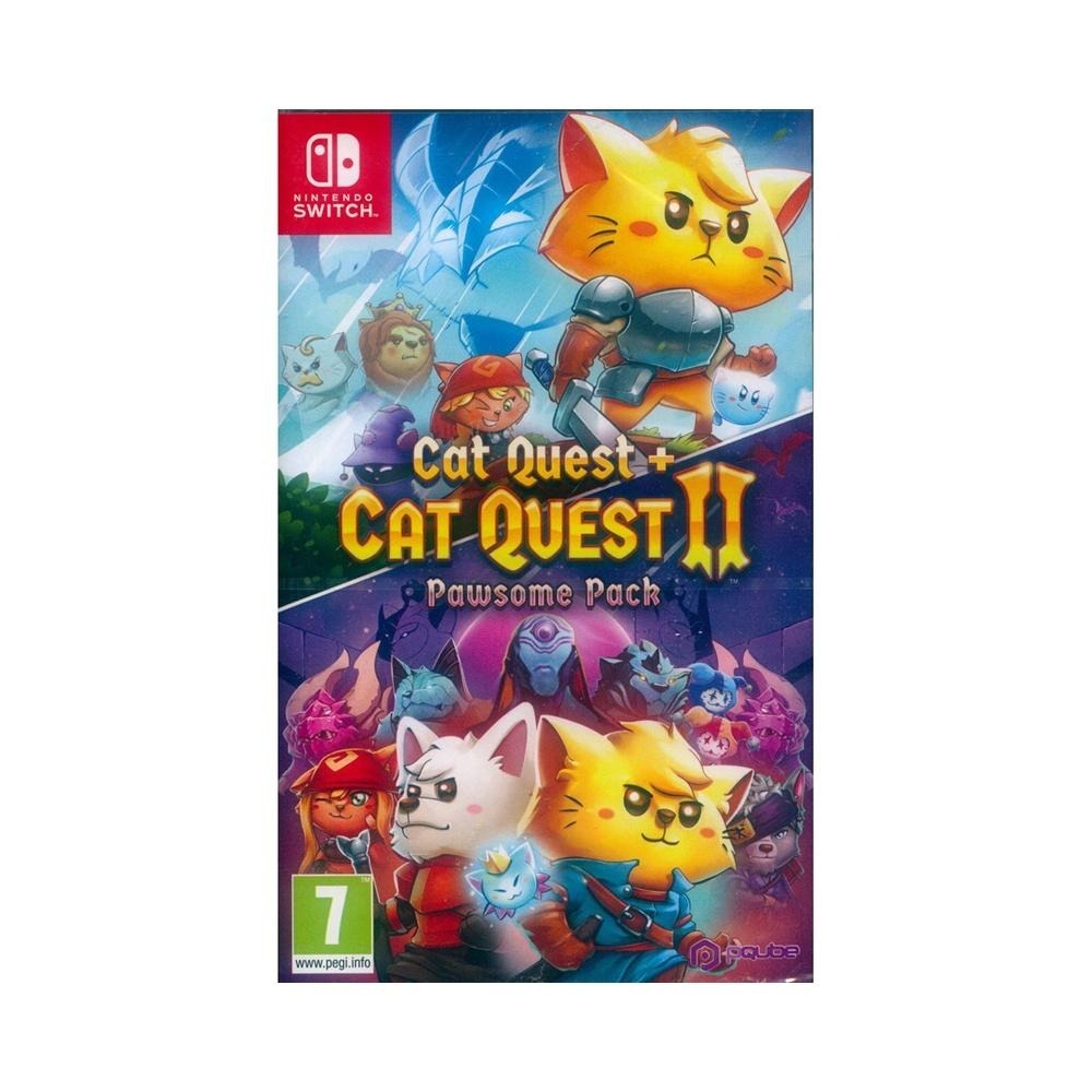 【一起玩】NS SWITCH 貓咪鬥惡龍 1+2 合輯 中英日文歐版 Cat Quest 喵咪鬥惡龍-細節圖2