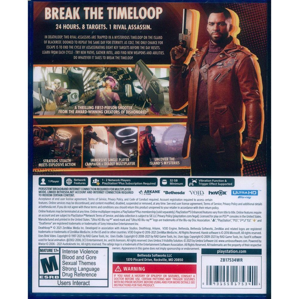 (一起玩) PS5 死亡循環 英文美版 DeathLoop  (現貨全新)-細節圖3