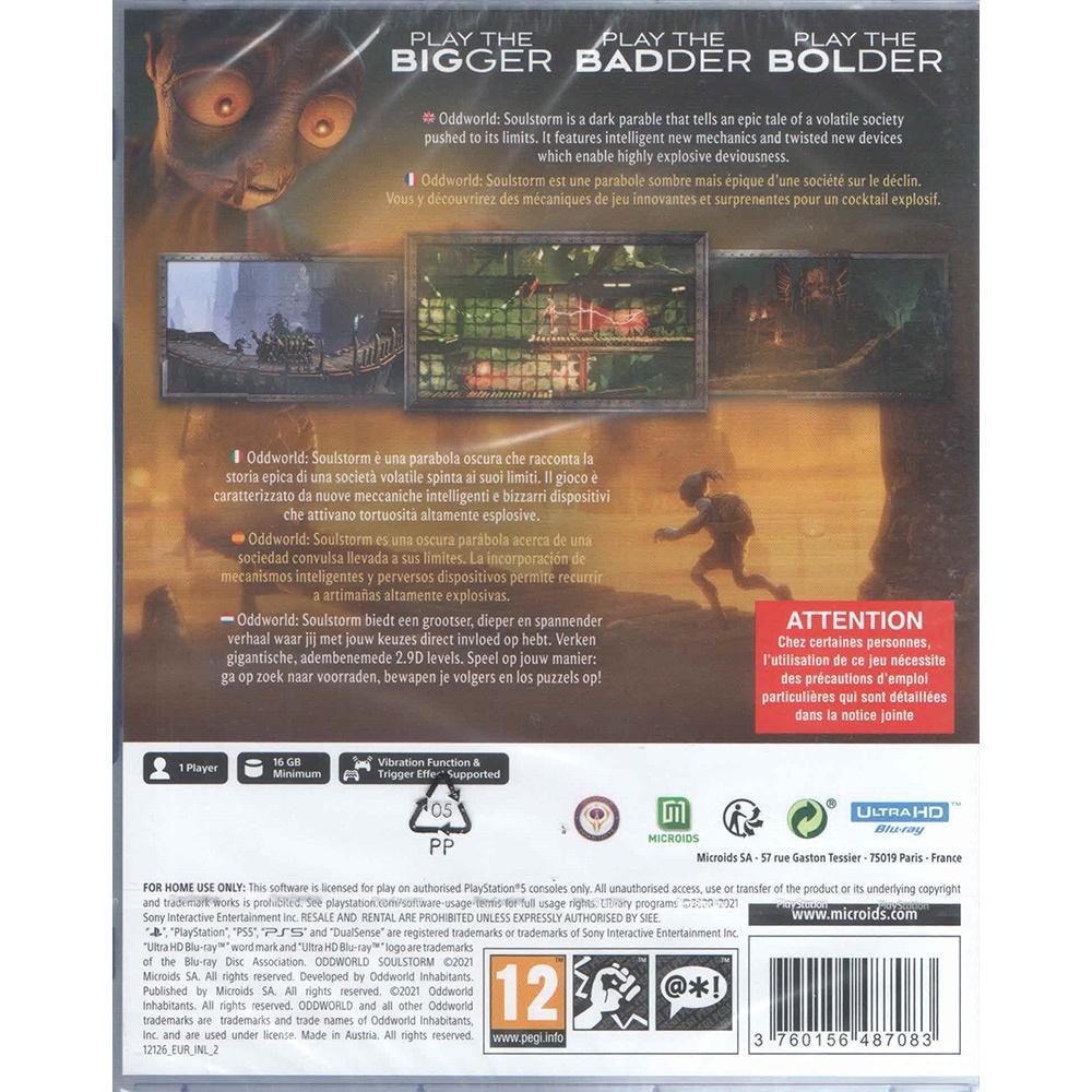 (一起玩) PS5 奇異世界：靈魂風暴 中英日文歐版 Oddworld Soulstorm  (現貨全新)-細節圖3