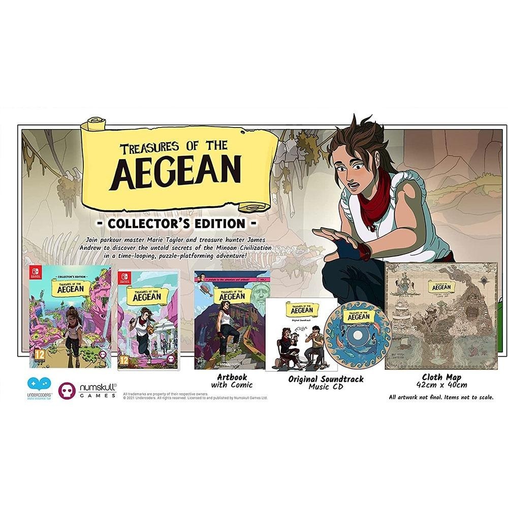 【一起玩】NS Switch 愛琴海的寶藏 收藏版 英文歐版 Treasures of the Aegean-細節圖4