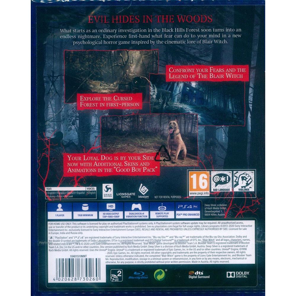 (一起玩) PS4 厄夜叢林 英文歐版 Blair Witch-細節圖3