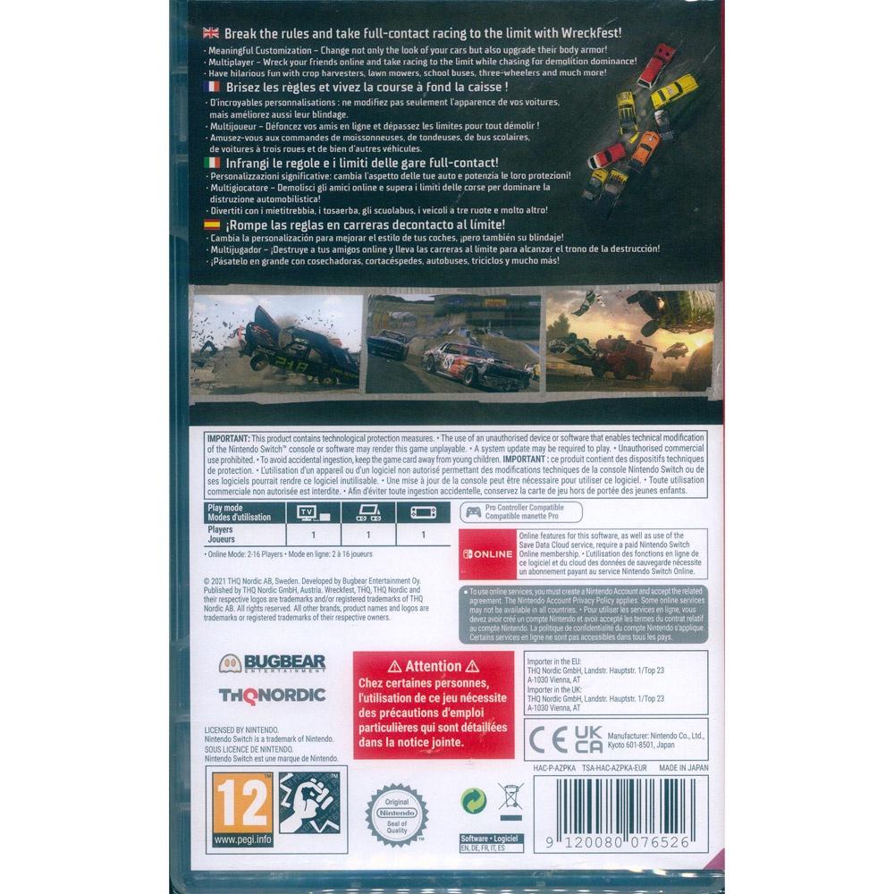 【一起玩】NS SWITCH 撞車嘉年華 中英日文歐版 Wreckfest-細節圖3