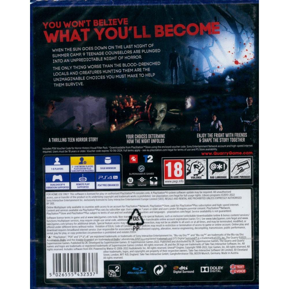 PS4 獵逃驚魂 中英日文歐版 The Quarry (現貨全新) (一起玩)-細節圖3